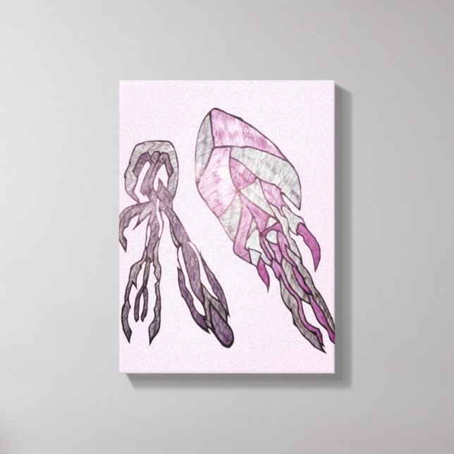 Lienzo The Angled Veil  Abstract Texture Art (Anverso)