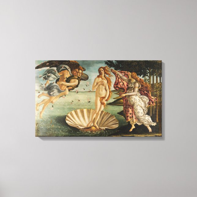 Lienzo The Birth of Venus – Sandro Botticelli   (Anverso)