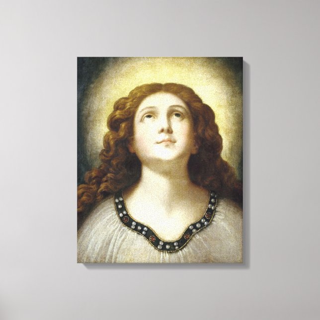 Lienzo The Blessed Soul (Angelic Young Religious Woman) (Anverso)