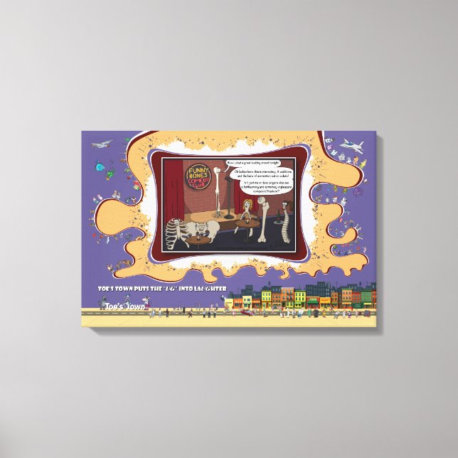 Lienzo The Bone of Contention | Anniversary 24x16 (Anverso)