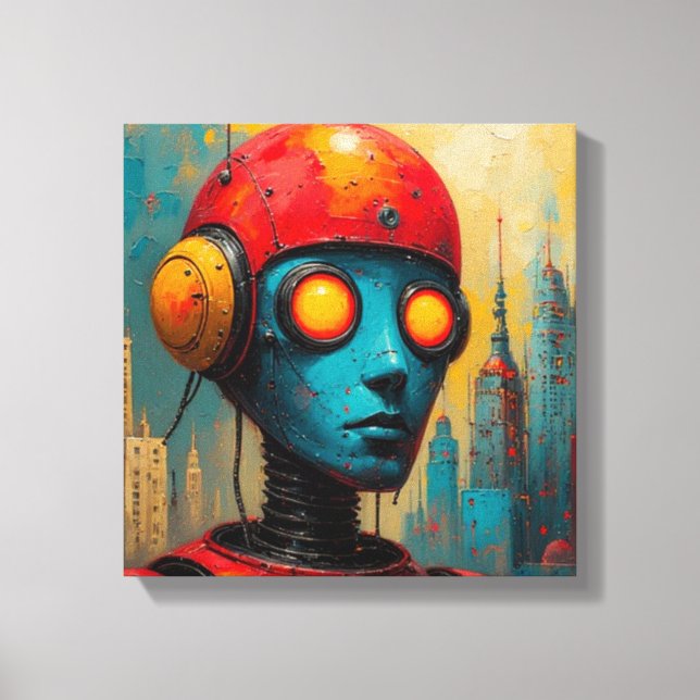 Lienzo The Counterfeit Man-4 (Anverso)