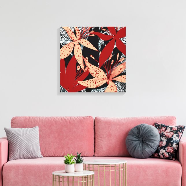 Lienzo The Crimson Canopy Art Print by Beachside Designs  (Insitu (Sala de estar))