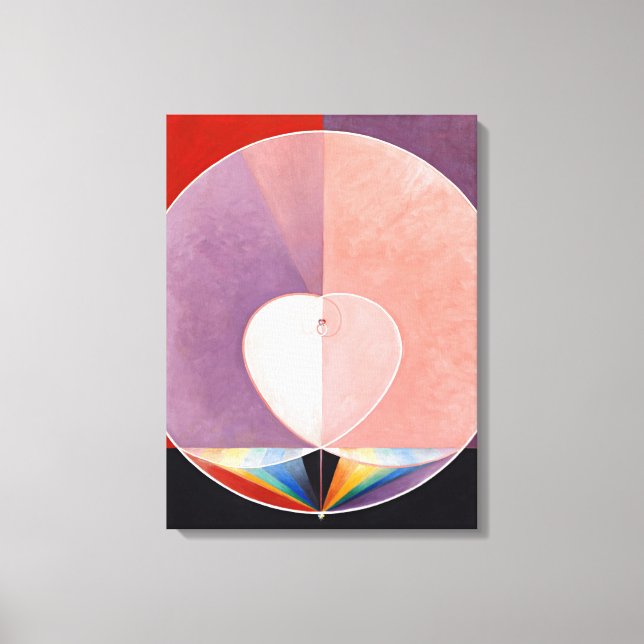 Lienzo The Dove, No.2 de Hilma af Klint (Anverso)