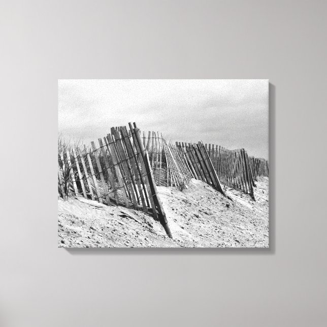 Lienzo The Dune Fence Canvas Print (Anverso)