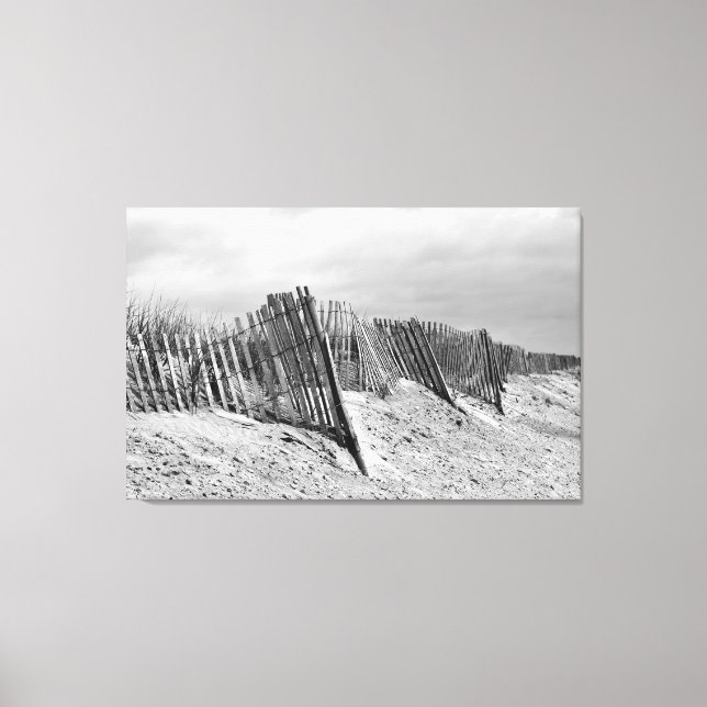 Lienzo The Dune Fence Canvas Print (Anverso)