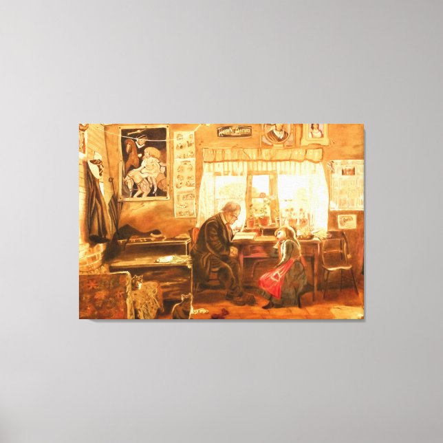 Lienzo The Echo of 1000 Hours (Anverso)