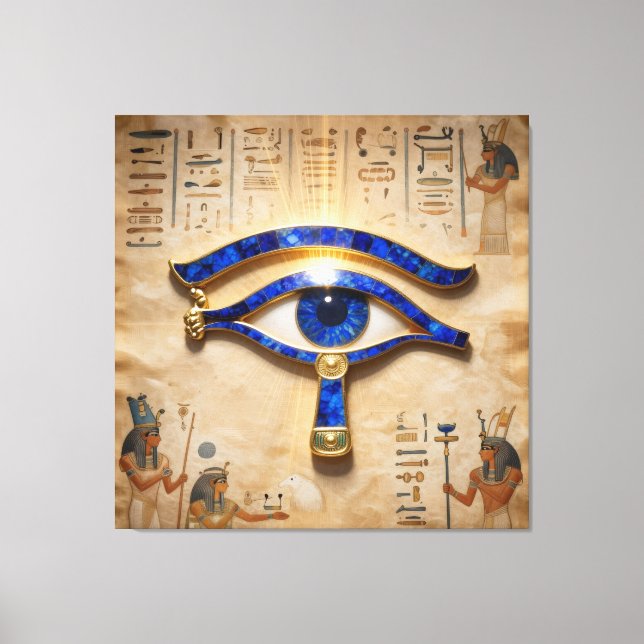 Lienzo The Egyptian Eye (Anverso)