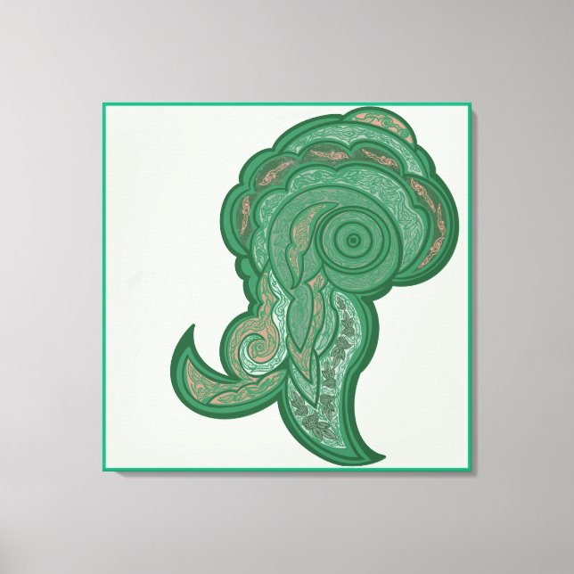 Lienzo The Enchanted Coral Garden (Anverso)