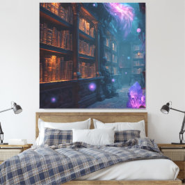 Lienzo The Enchanted Library