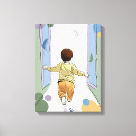 Lienzo The First Ground – Early Childhood Discovery