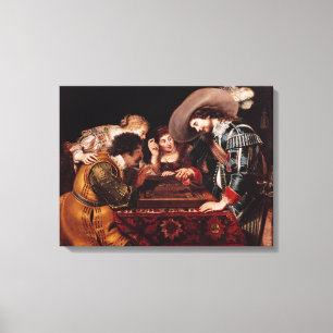 Lienzo The Game del backgammon