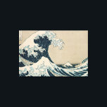 Lienzo The Great Wave off Kanagawa<br><div class="desc">The Great Wave of Kanagawa,  from the series '36 Views of Mt. Fuji' | by Katsushika Hokusai | Art Location: Private Collection | Japanese Artist | Image Collection Number: XIR158277</div>