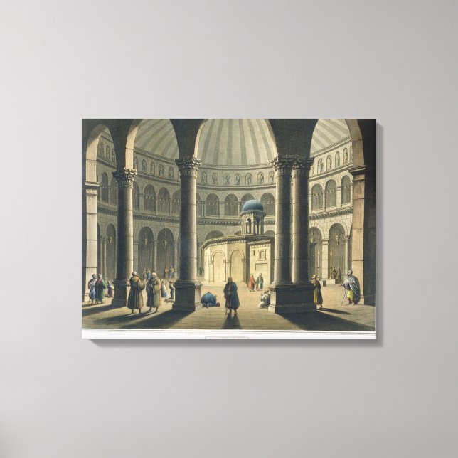 Lienzo The Holy Sepulcher, pub. por William Watts, 1806 ( (Anverso)