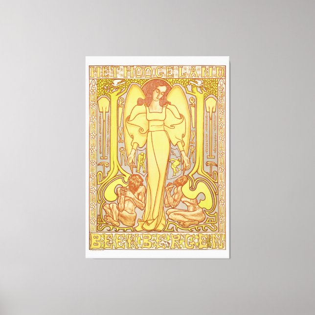 Lienzo The Hoogeland Beekbergen 1896 Jan Toorop (Anverso)