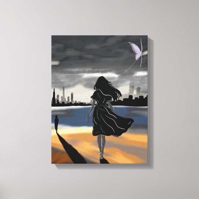 Lienzo The Horizon I B – Journey to Growth (Anverso)