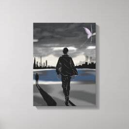 Lienzo The Horizon II C – Journey to Growth