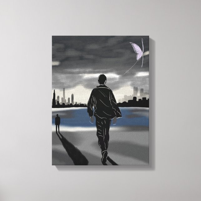 Lienzo The Horizon II C – Journey to Growth (Anverso)