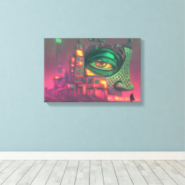 Lienzo The House is Not Impressed Acrylic Sign