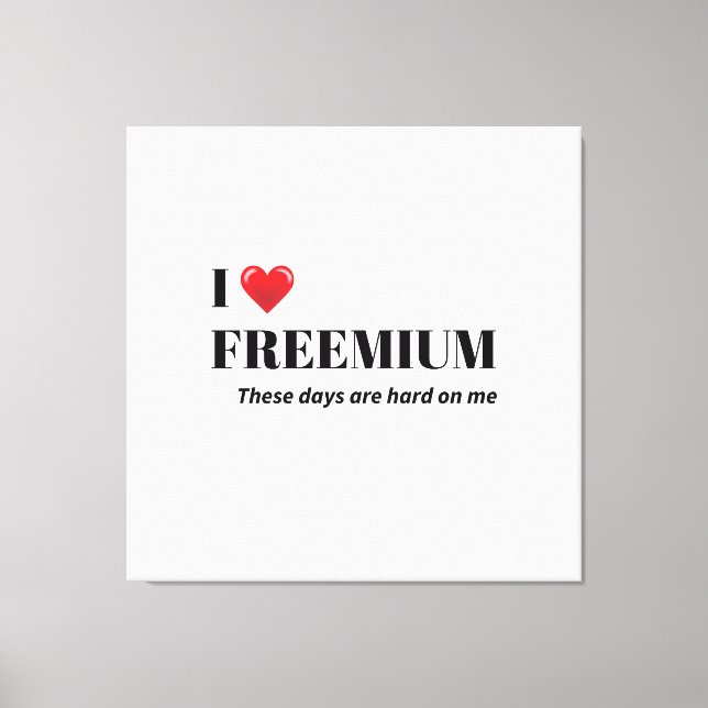 Lienzo The "Life on a Budget" adulting is hard humour  (Anverso)