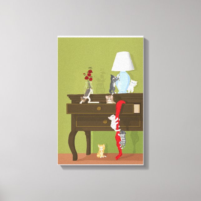 Lienzo The little rascals (Anverso)