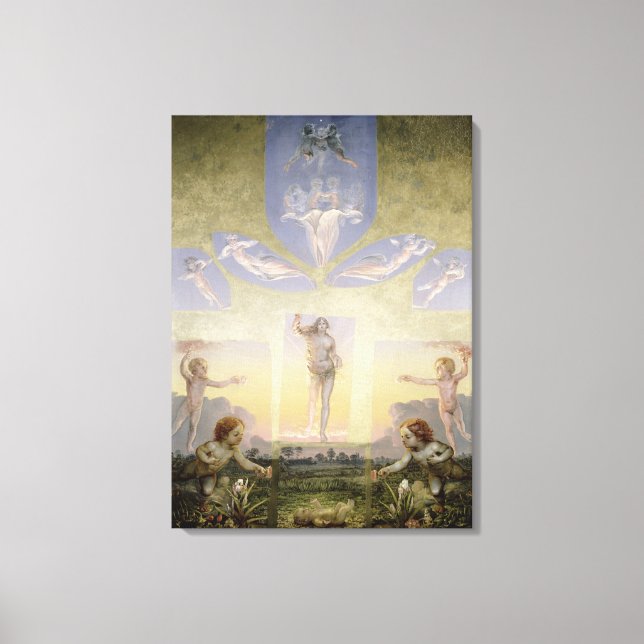 Lienzo The Morning , c.1808-9 (Anverso)