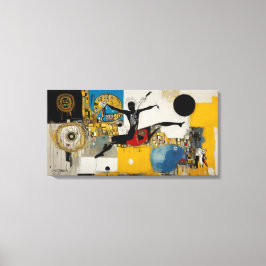 Lienzo The Orchestra and the Ballerina