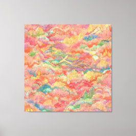 Lienzo The Phoenix's Flight to Paradise