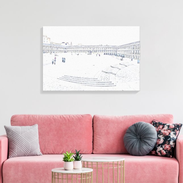 Lienzo The Piece Hall Halifax – Histórico del oeste de Yo (Insitu (Sala de estar))
