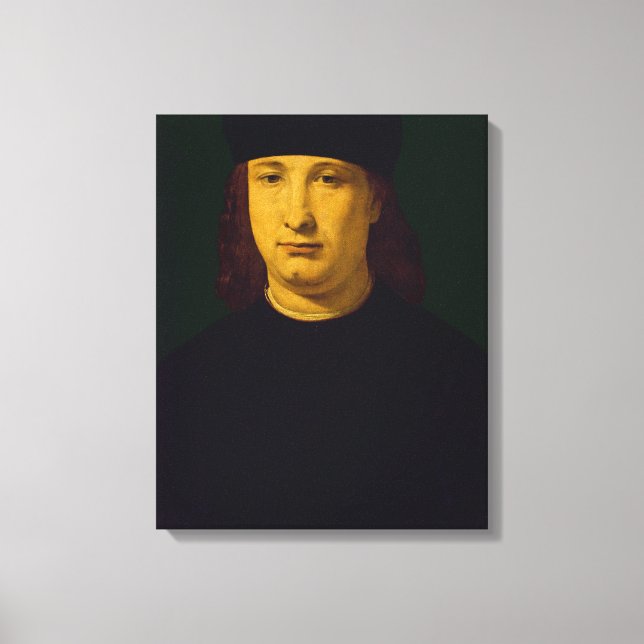 Lienzo The Poet Casio, c.1495-1500 (aceite en panel) (Anverso)