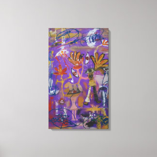 Lienzo The Purple Signs