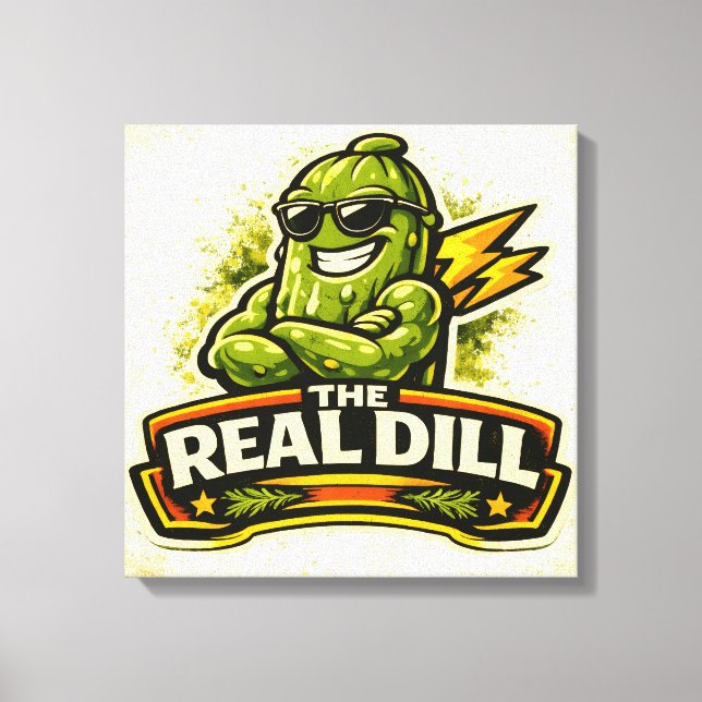 Lienzo The Real Dill - Foodie Fiends (Anverso)