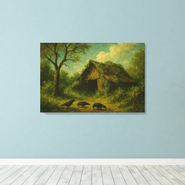 Lienzo The Restoration: Summer Bloom on the Frontier (Insitu (piso de madera))