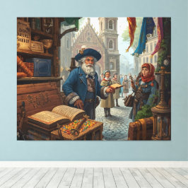 Lienzo The Scholar’s Market