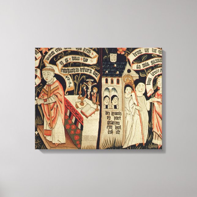 Lienzo The Search after Truth, German, c.1490 (Anverso)