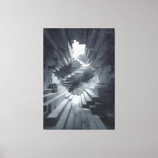 Lienzo The Shape of Collapsed Steps × The Shape of Layere