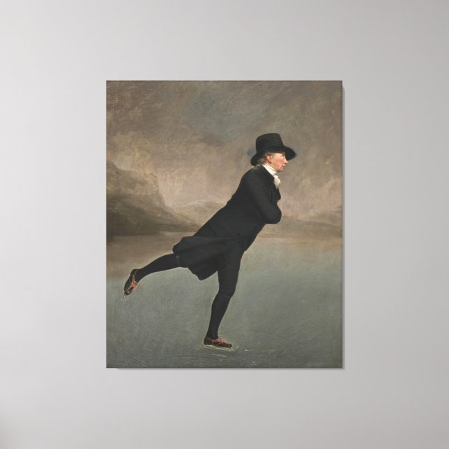 Lienzo The Skating Minister (Anverso)