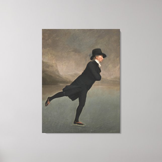 Lienzo The Skating Minister (Anverso)