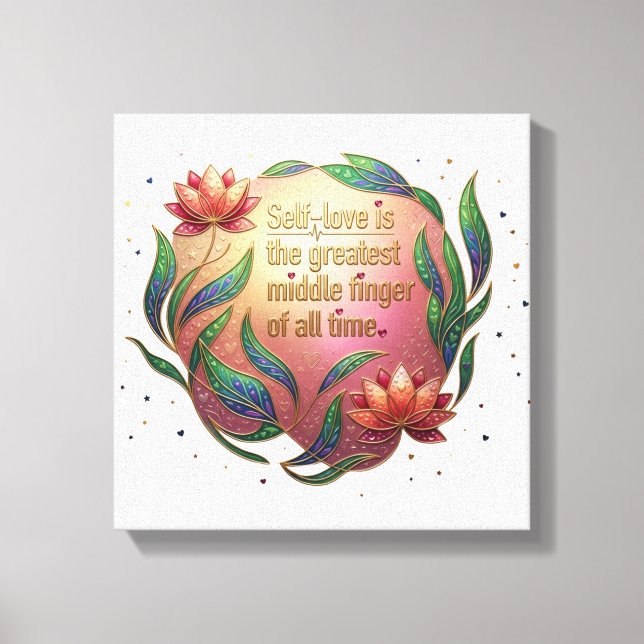 Lienzo The Sovereign Heart (Anverso)