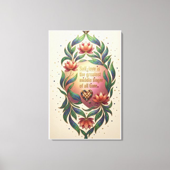 Lienzo The Sovereign Heart (Anverso)