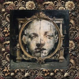 Lienzo The Spiritual Divide — Gothic Surreal Fine Art