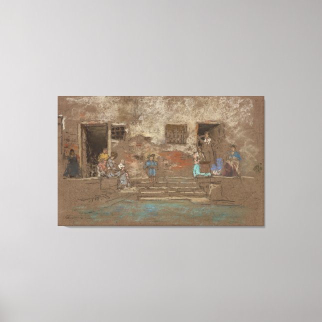 Lienzo The Steps  (Anverso)