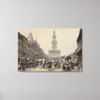 The Strand, c.1880 (foto de sepia)