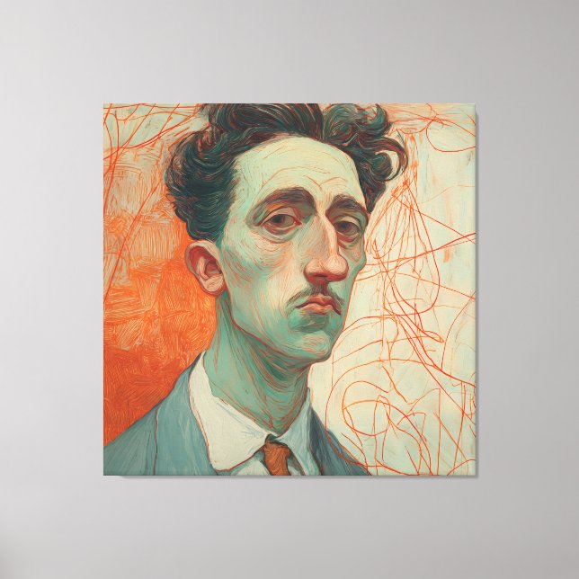 Lienzo The Thin Man: Modern Expressionism (Anverso)