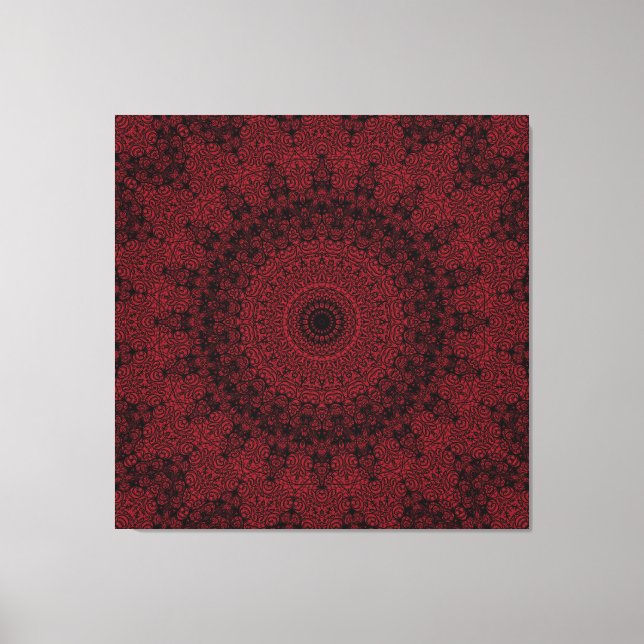 Lienzo The Vampire Mandala (Anverso)