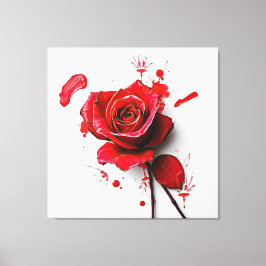 Lienzo The Versatility of Blooming Roses in Art