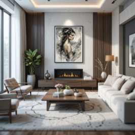 Lienzo The Wind Muse