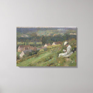 Lienzo Theodore Robinson - El Valle de Arconville