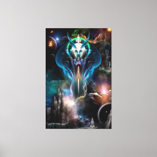 Lienzo Thera Queen Of The Galaxy Canvas Print