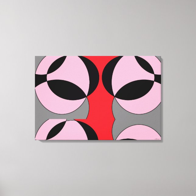 Lienzo Theta Circle (Anverso)