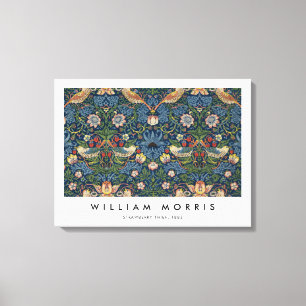 Lienzo Thief de fresa William Morris
